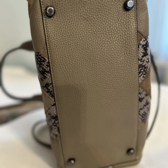 COACH Swagger Blake Patchwork Leather Satchel - Picture 8 of 15